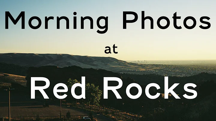 Early morning photos at Red Rocks
