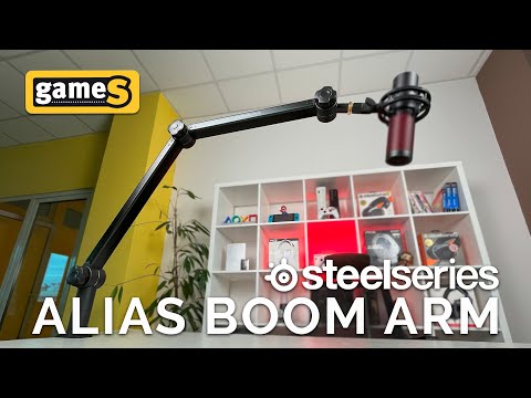 Steelseries Alias Boom Arm | GameS #steelseries #gamesdoo
