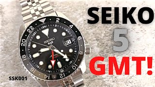 ALL NEW SEIKO 5 SPORTS GMT! | IN HAND UNBOXING & REVIEW!