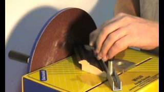 Framers Corner & Charnwood W410 12' Manual disc sander