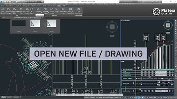 Keep your road design drawings clean with PLATEIA - software for road design