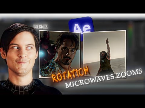 Rotation Microwave Zooms Tutorial in After Effects - Ron4k Edits
