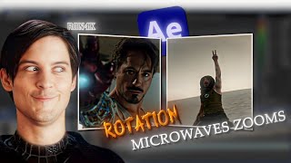 Rotation Microwave Zooms Tutorial in After Effects - Ron4k Edits