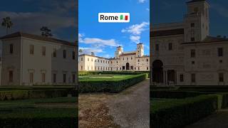 VILLA MEDICI🇮🇹 #italy #italiangetaway #youtubeshorts #shortsviral #shorts #art #villa #rome #europe