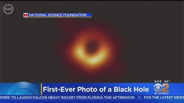 Scientists Unveil First-Ever Photo Of Black Hole