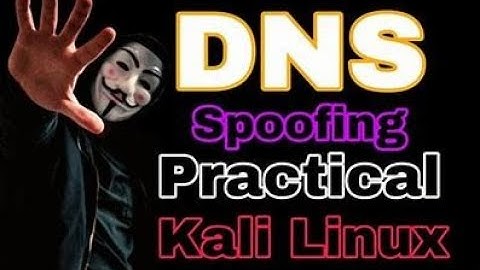 How to Hack DNS Using DNS Spoofing in Kali Linux  l #ethicalhacking #dns #dnsspoofing #kali #wifi
