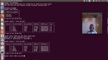 Rename table using mysql
