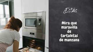 SÓLO 3 INGREDIENTES TARTALETA DE MANZANA FÁCIL Y RÁPIDO