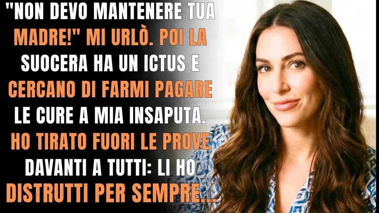 Quella sera tornai a casa con una fattura da duemila euro in borsa, soldi che avevo messo da parte in due anni per mia madre malata. Appena Saverio la vide sul tavolo, la scagliò con forza e mi...