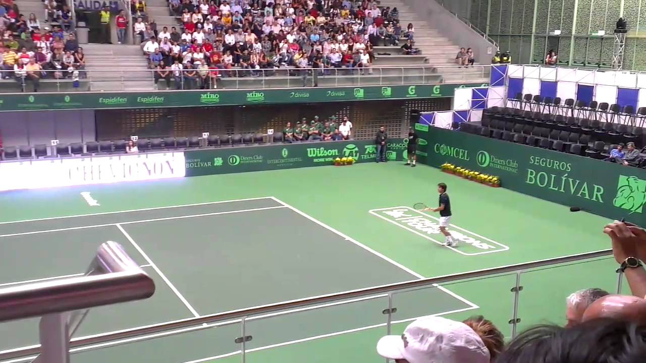 Fabrice Santoro vs Michael Quintero ATP Champions Tour 2012 YouTube