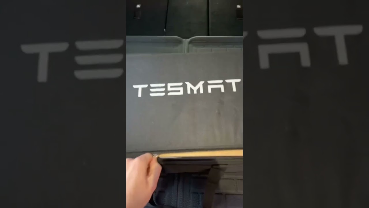 I could LIVE in my Tesla with this mattress 🤩