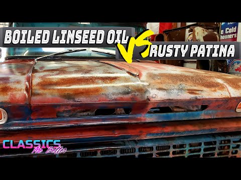 Chevy C10 | Boiled Linseed Oil | Protect the Patina