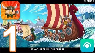 The Last Vikings - Gameplay Walkthrough Part 1 - Journey 1: 1-2 (iOS, Android) screenshot 2