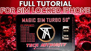 How To Unlock Jv Iphone Iphone Carrier Unlock Magic Sim Tubro 5G Tech Authority