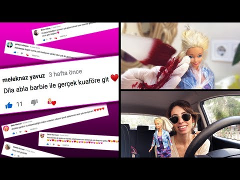 Barbie Gerçek Kuaför Salonunda Dila'nın Görevi Dila Kent