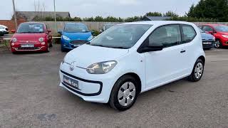 Volkswagen up! 1.0 Take up! Euro5 3dr HN62TYP 2012 (62) 73,155 miles Petrol Blue 2owners FOR SALE