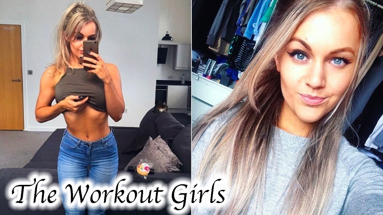 ⁣The Workout Girl | Beautiful woman muscle training