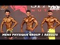 Mumbai Shree 2019 - Mens Physique Group 1 - Comparision and Results