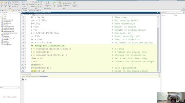 Close system vibration MATLAB example
