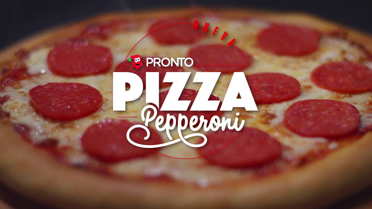 ¡Nueva Pronto Pizza Pepperoni! YouTube