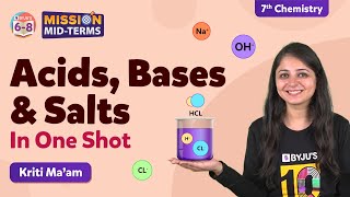 Acids, Bases, and Salts Class 7 Science in One Shot | NCERT Class 7 Science Chapter 5 | BYJU'S