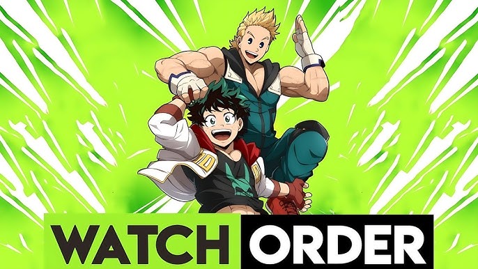 How to Watch 'My Hero Academia' in Order