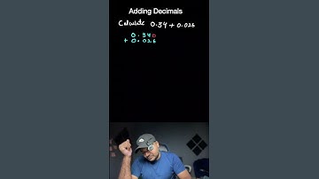 Adding Decimals the easiest way possible! Perfect for your Olevels / IGCSE exam prep.  #maths