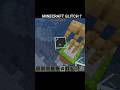 MINECRAFT GLITCH❓ #minecraft #minecraftshorts #gameminicraft #ytshorts