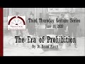 The Era of Prohibition