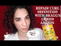 Repair Curly Hair With Bragg's Liquid Amino Acids (Gentle Weekly Protein Treatment)