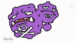 Koffing evolves