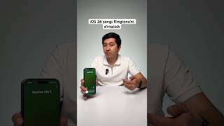 iOS 26 Yangi Ringtone’ni o’rnatish