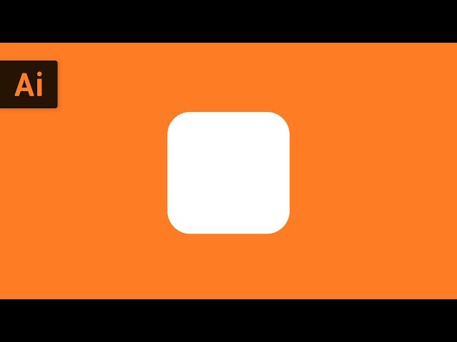 How to Make a Rounded Rectangle | Illustrator Tutorial