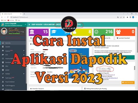 Cara Instal Aplikasi Dapodik Versi 2023