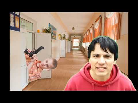 Holy baam - песня про дверь (но в школе переделка) #Glitch_melon