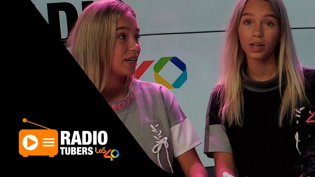 Lisa y Lena enseñan a Uri y Herrejón todo sobre musical.ly