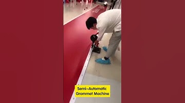 Semi-Automatic Grommet Machine