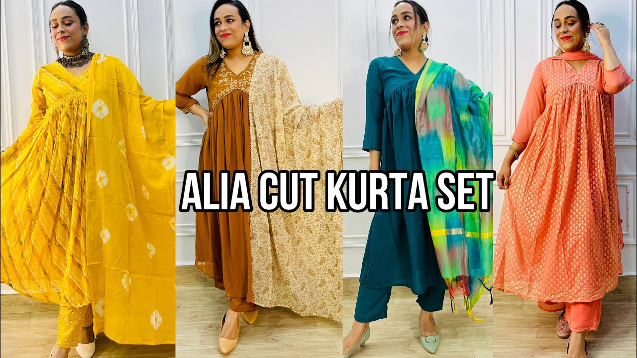 MYNTRA SALE HAUL | AFFORDABLE KURTI SETS #myntrahaul - YouTube