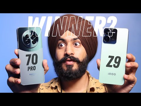 Best 5G Phone Under ₹20,000 | iQOO Z9 vs Realme Narzo 70 Pro |