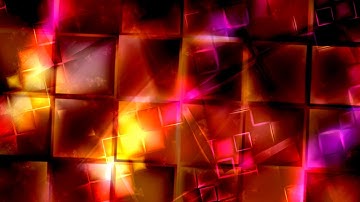 Purple and Yellow Geometric Tiles Rotating Slowly 4K VJ Loop Moving Background