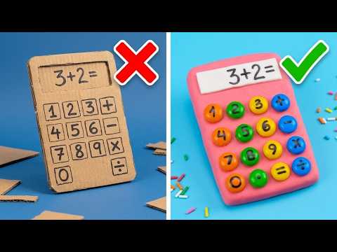 Ultimate DIY School Supplies 📚✨ | Fun Craft Projects