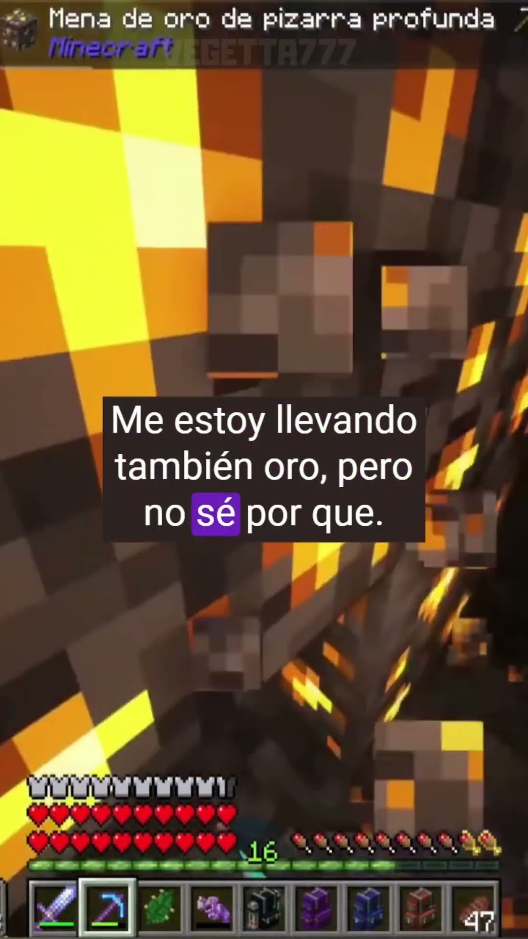 VEGETTA lo lleva EN LA SANGRE
