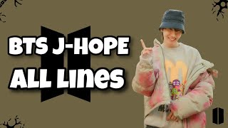 Every Bts Song But Its Only J-Hopes Lines