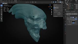 Blender Sculpting (Alien Part 2)