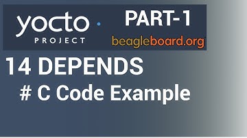 Yocto Tutorial - 14 Exploring Build Dependencies (PART-1) | DEPENDS | Example with Testing