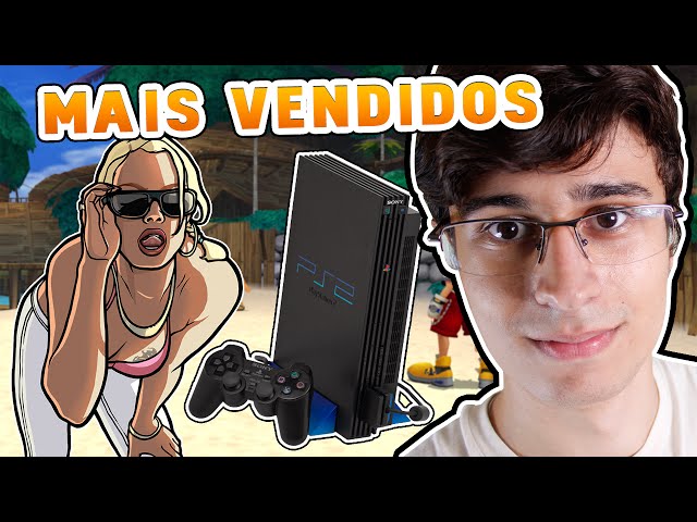 Lista com os 10 jogos mais vendidos do PlayStation 2