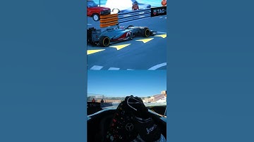 F1 at Monaco in Assetto Corsa 🔥 Formula 1 Sim Racing! #shorts #F1 #AssettoCorsa