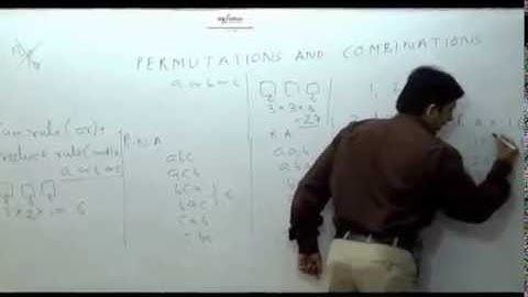 Permutation and Combination-part-1 by Sharad Gupta