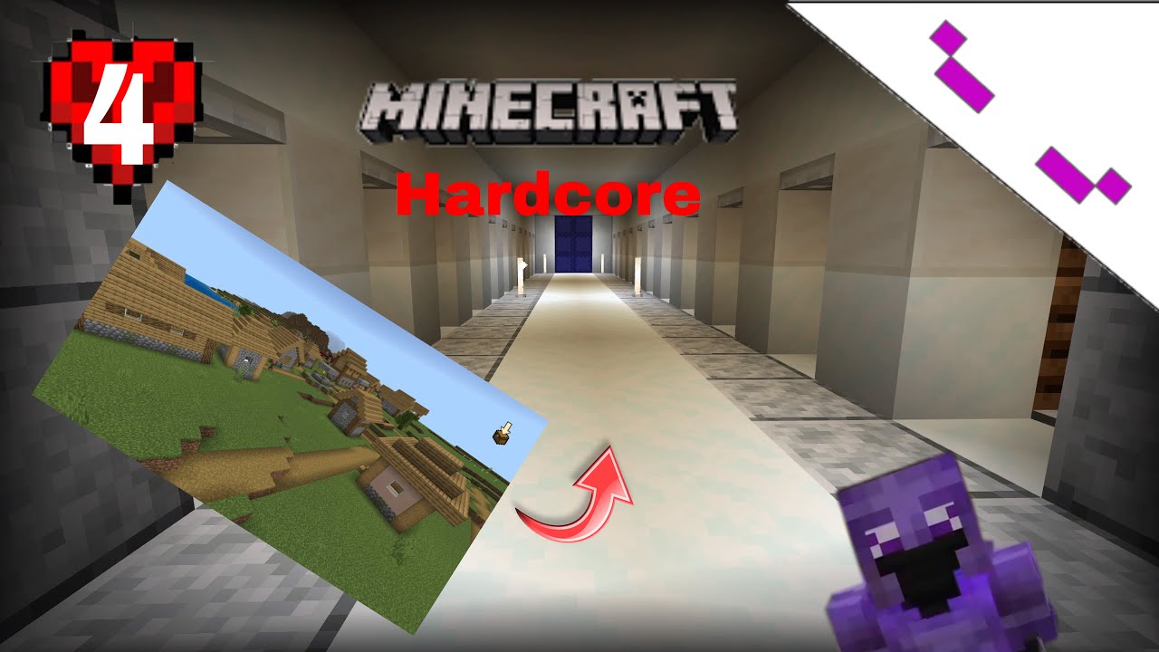 I Transformed the Village in Minecraft Hardcore - YouTube