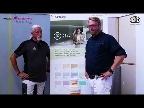 ARDEX: Pandomo Clay: Premium-Designoberflächen